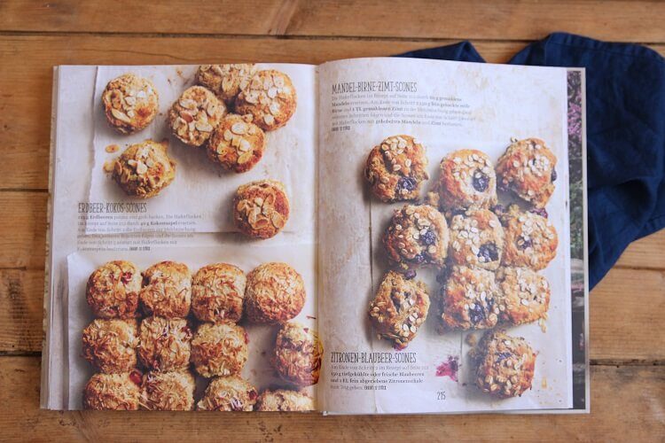 Erdbeer-Scones Rezept ohne Zucker Buchtipp Donna Hay von Einfach zu Brillant