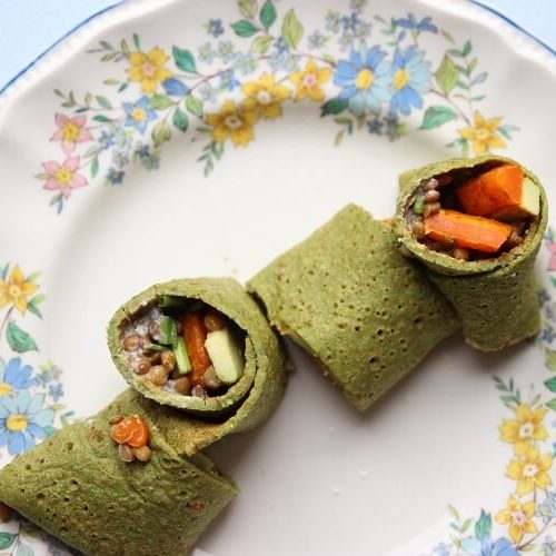 Pfannkuchen für Kinder - gefüllt und gesund