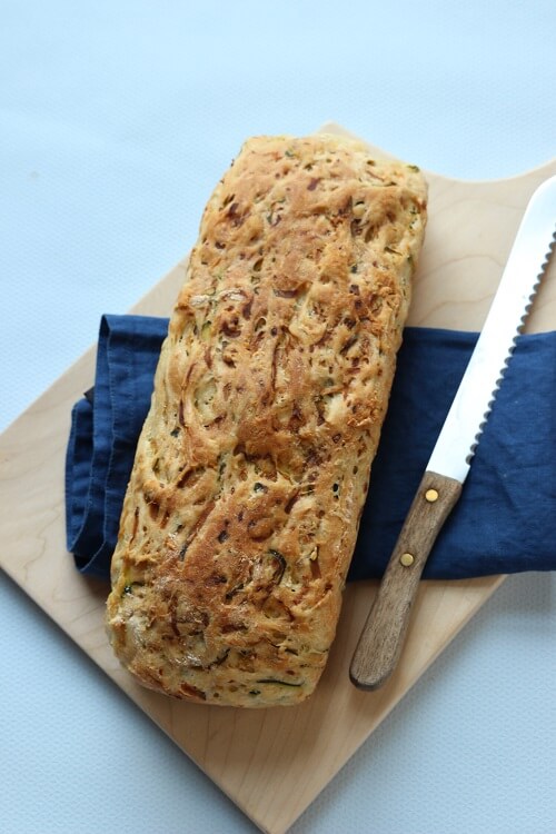 Brot backen einfach - Zucchinibrot
