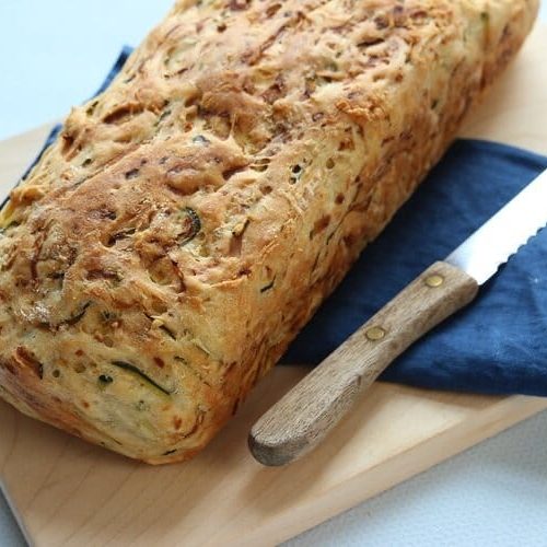 Ganz einfach Brot selber backen mit Zucchini