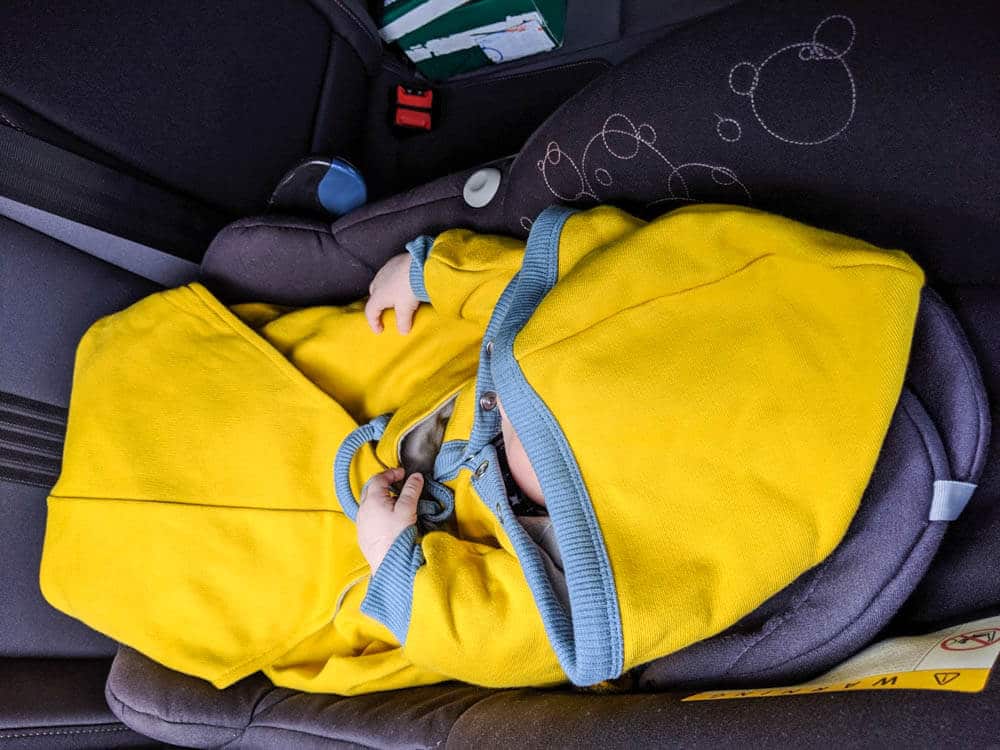 Babydecke für den Maxi Cosi