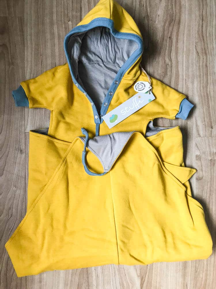 Babydecke gelb für Neugeborene