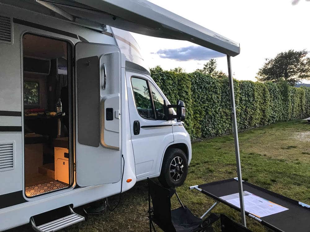 Camping mit Kindern Etrusko Wohnmobil