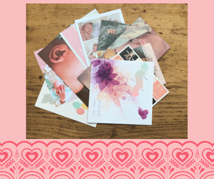 Karten zur Geburt schreiben, basteln und bestellen