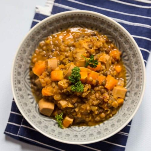 Linsensuppe vegan für Kleinkinder geeignet