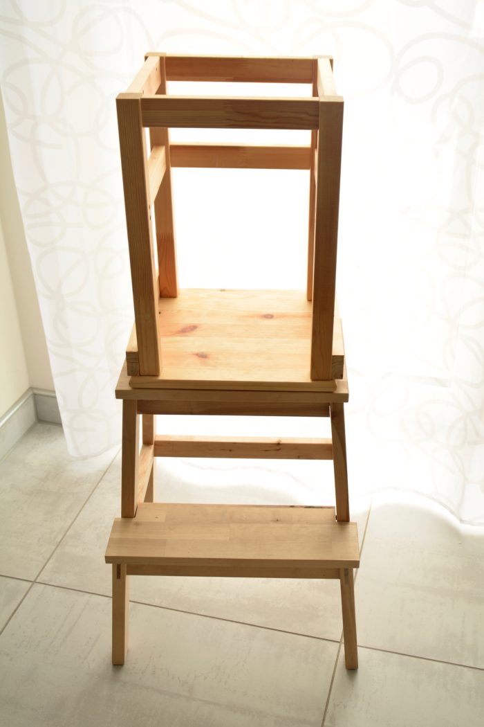 Lernturm oder Learning Tower bauen DIY Anleitung