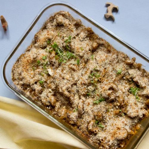 Gesundes Nudelauflauf-Rezept für Kinder