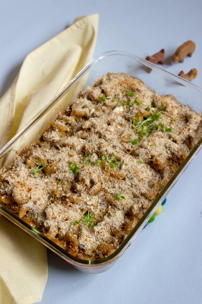 Nudelauflauf Für Kinder - veganes Rezept