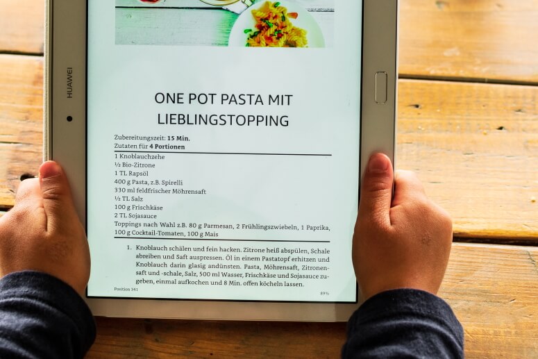 One Pot Pasta für Kinder