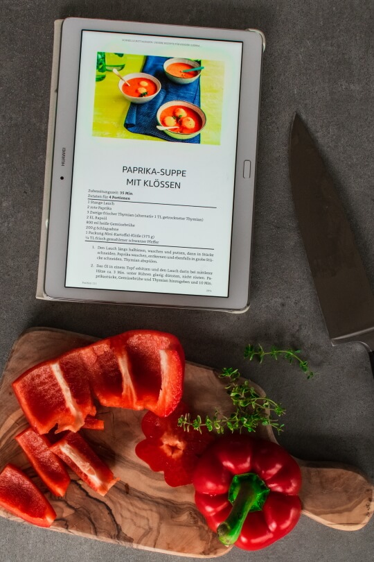 One-Pit-Pasta als schnelles mittagessen für Kinder