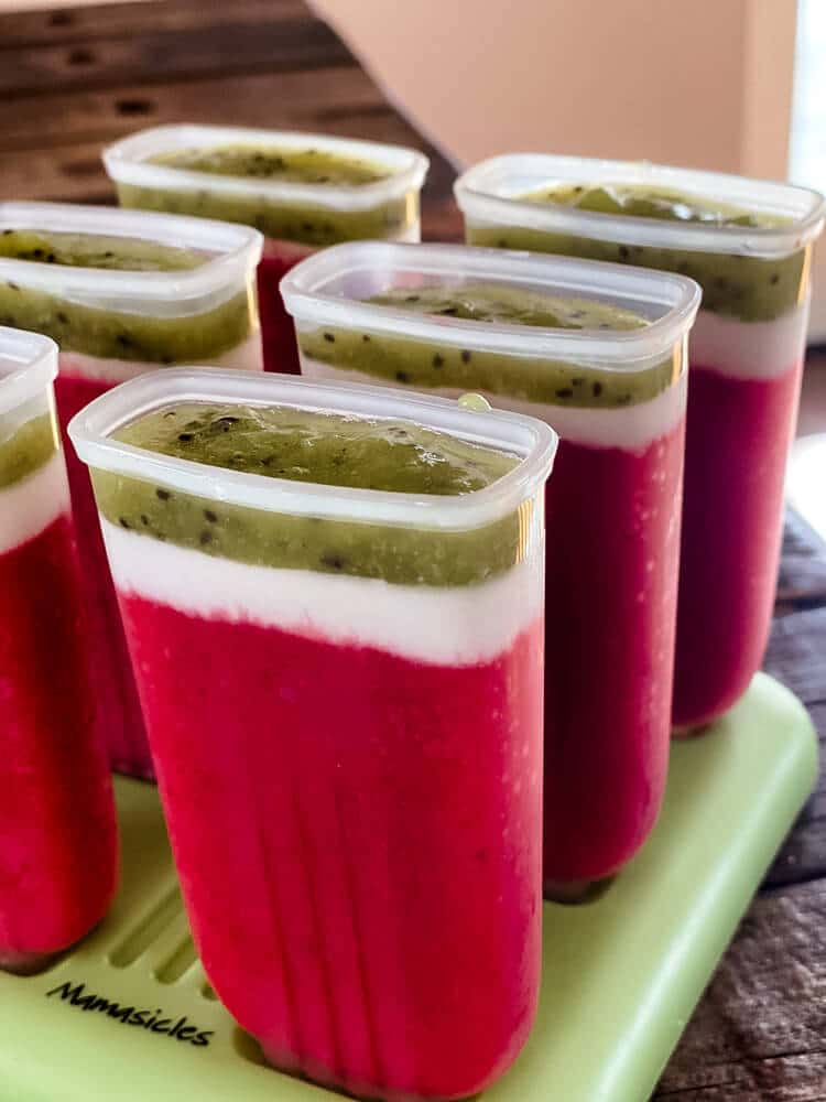 Meloneneis am Stiel selber machen