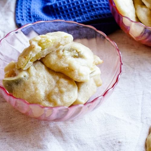 Kekse ohne Zucker mit Birne und Feigen