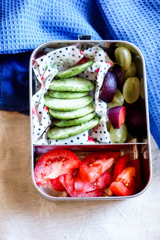 Snacks to Go für Kinder - Pasuenbrot und Schuldose - unsere Rezeptidee für Pfannkuchen für unterwegs