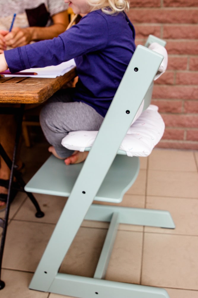 Der Stokke Tripp Trapp wächst mit