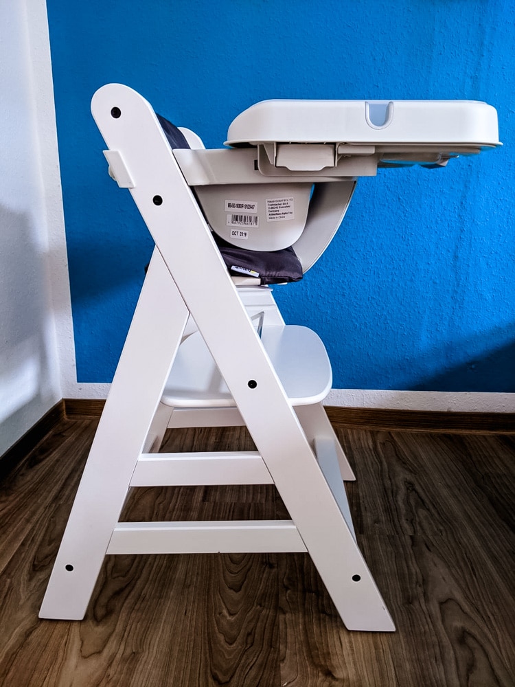 Hauck Alpha, ab wann dürfen Babys im Hochstuhl sitzen