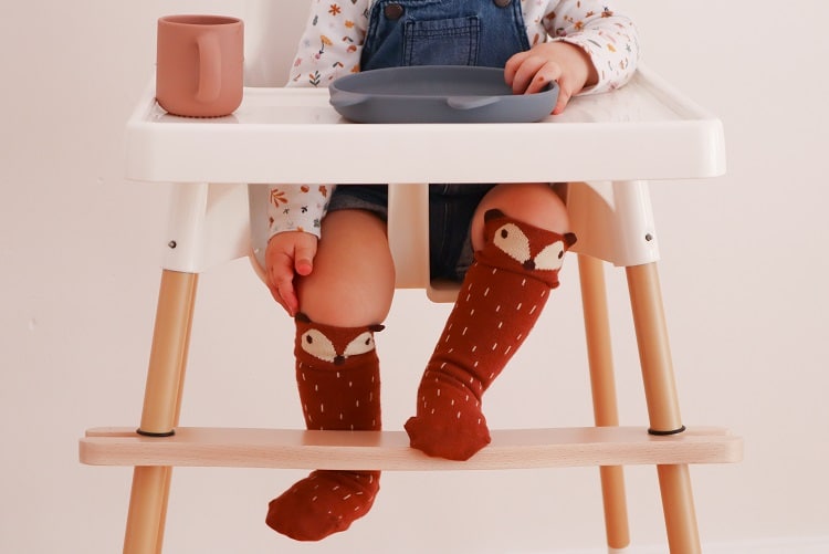 Ab wann dürfen Babys im Hochstuhl sitzen