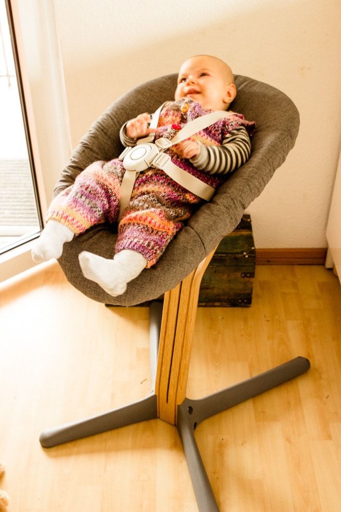 Babys nie in der Babyschale füttern