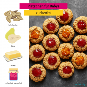 Zuckerfreie Plätzchen Husarenkrapfen