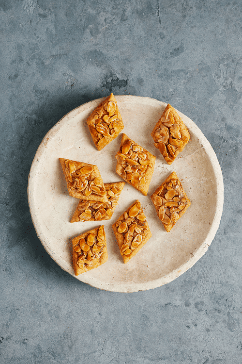 Zuckerfreie Plätzchen Spekulatiusrauten