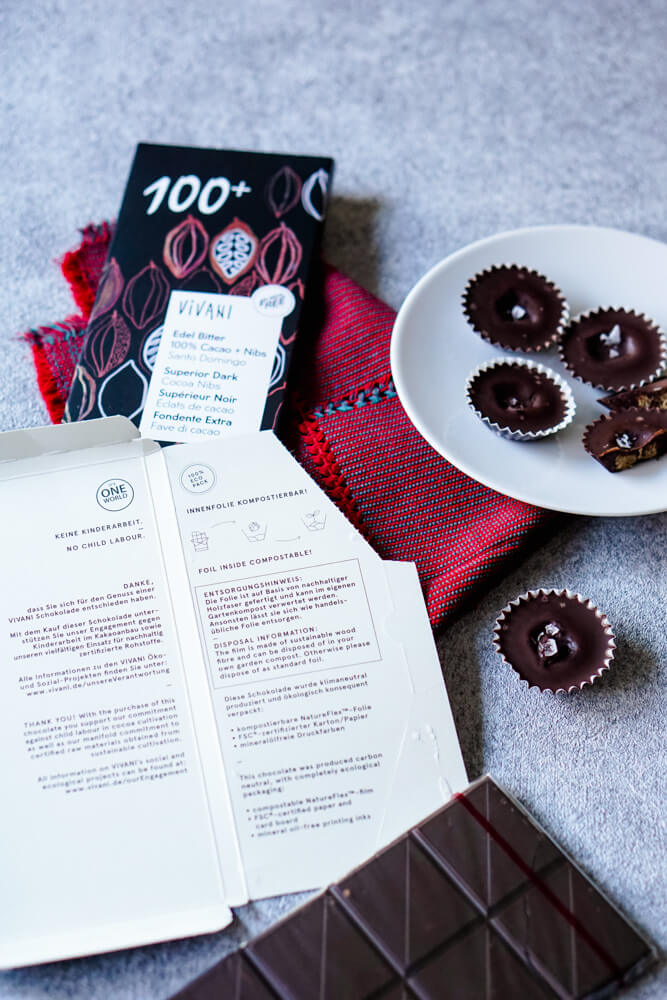 Zuckerfreie Schokolade für leckere Weihnachtsplätzchen