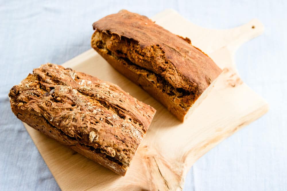 Brot backen in der Kastenform