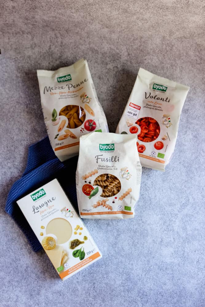 Pasta Carbonara vegan von Byodo