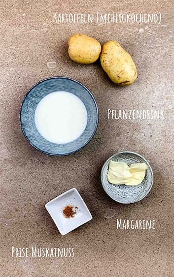 Kartoffelbrei selber machen Zutaten