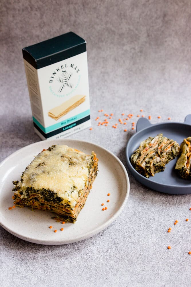Nudelauflauf für Kinder - Lasagne
