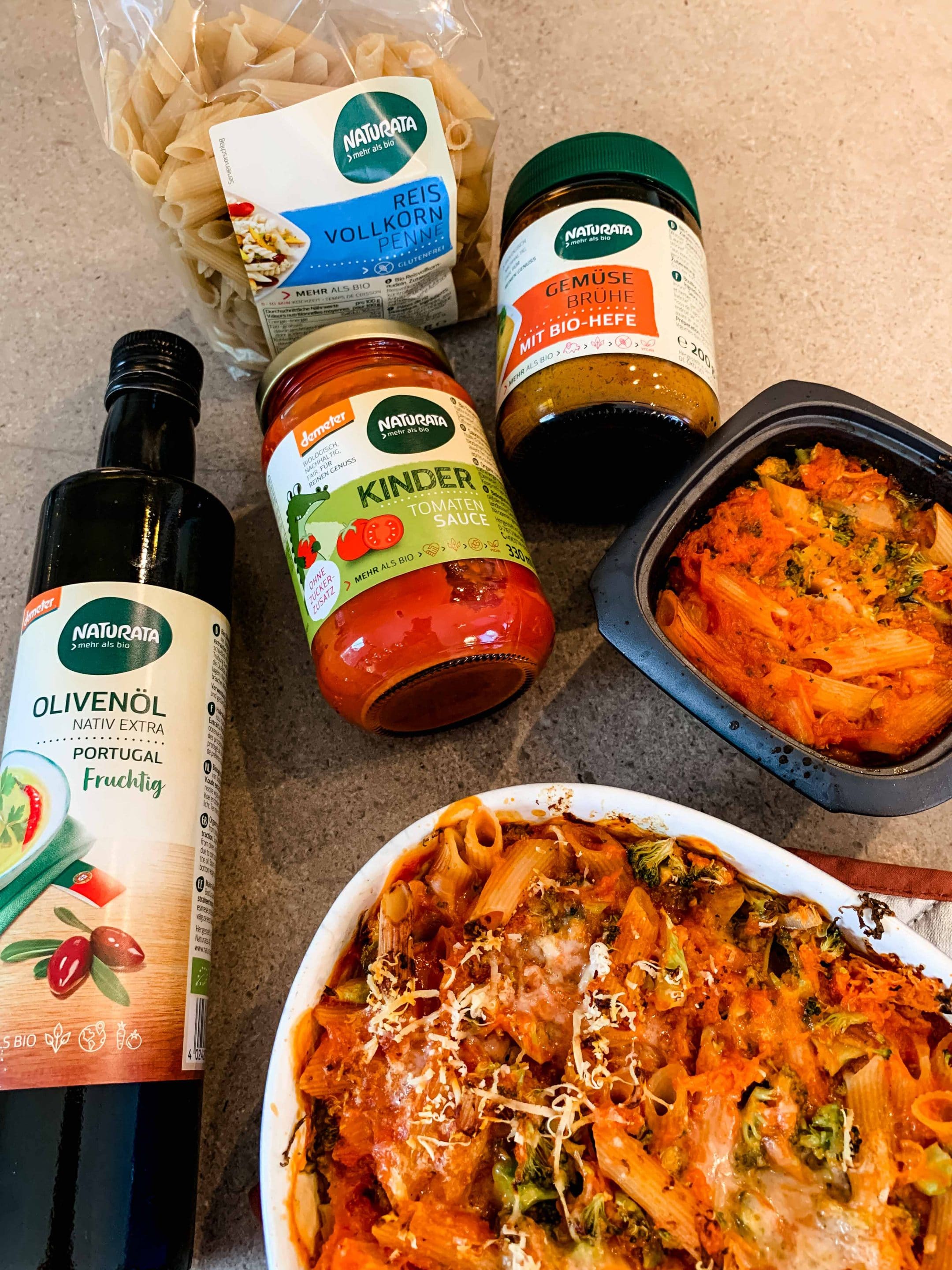 Glutenfreie Rezepte für Babys: Pasta-Auflauf