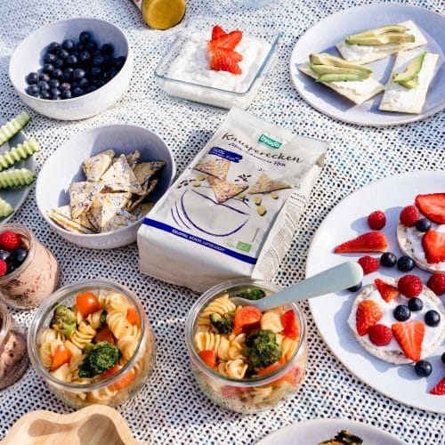 Picknick mit Baby einfache Ideen