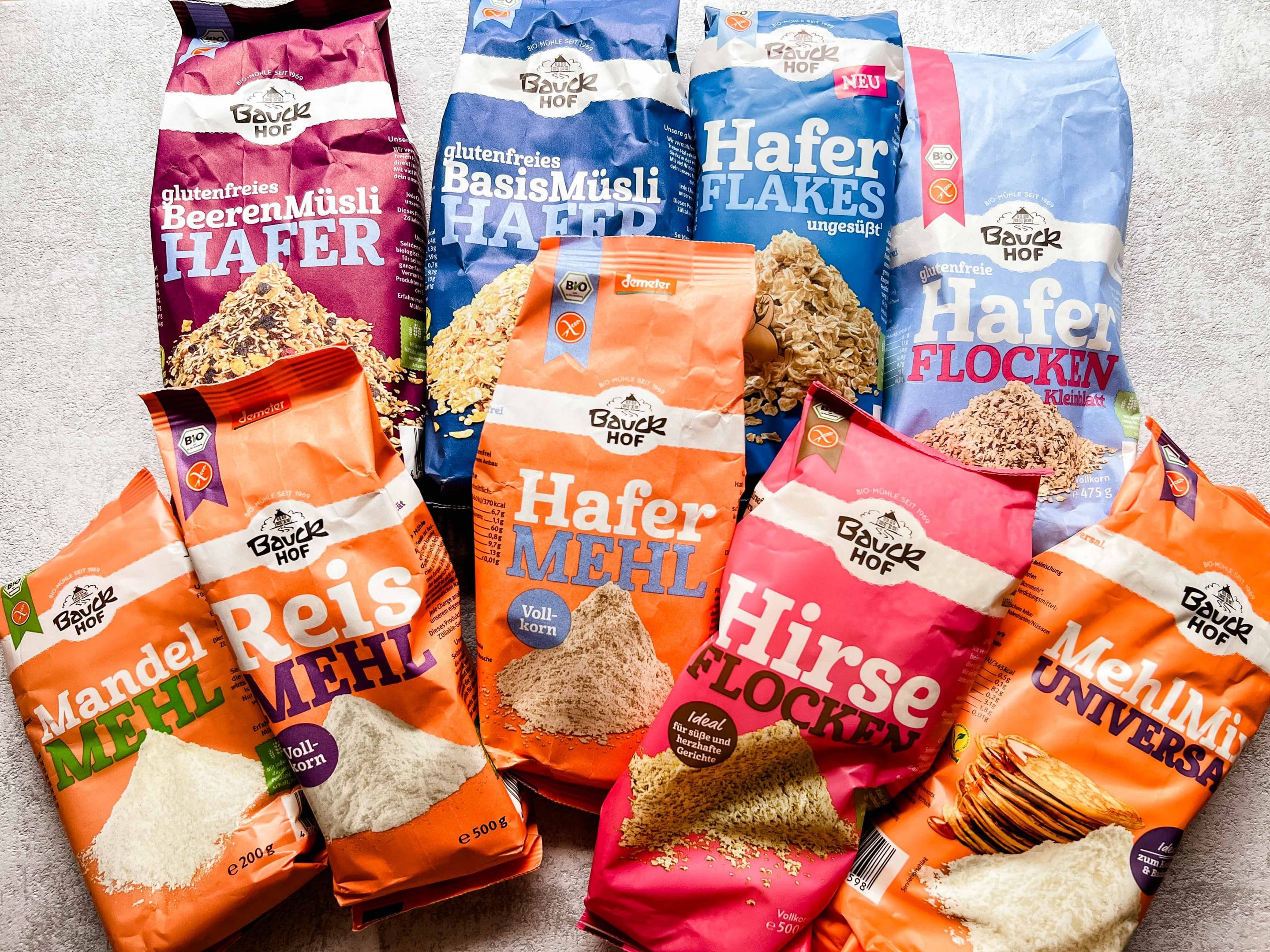 glutenfrei backen baby - bauckhof produkte