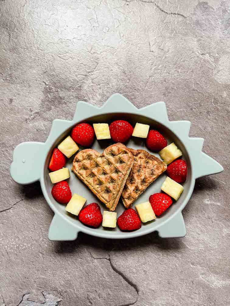 Essen für Kinder - Waffeln