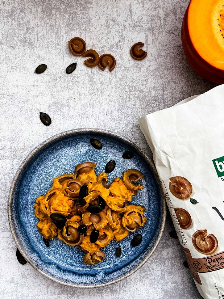 Nudel-Kürbis-Sauce für Kinder