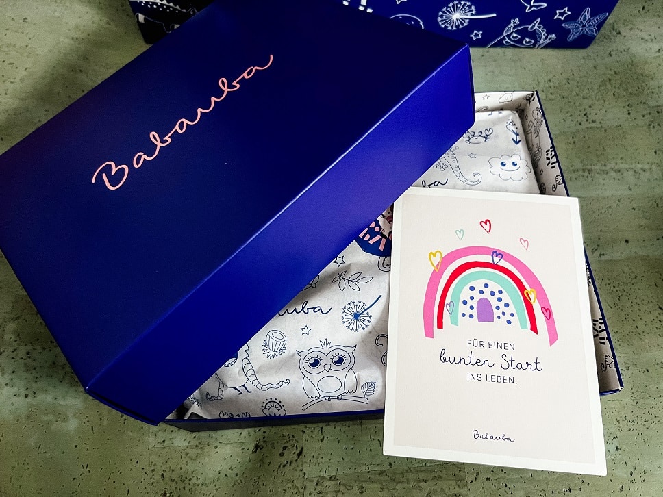 Geschenkkarte zur Geburt zum selbst beschreiben