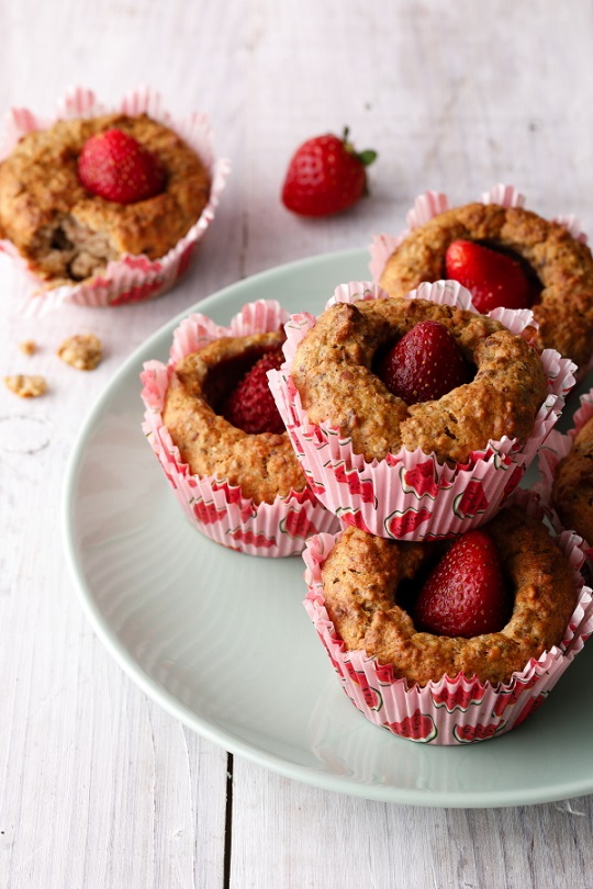 Kochbuch ab 1 Jahr - Muffins mit süßem Obstkern