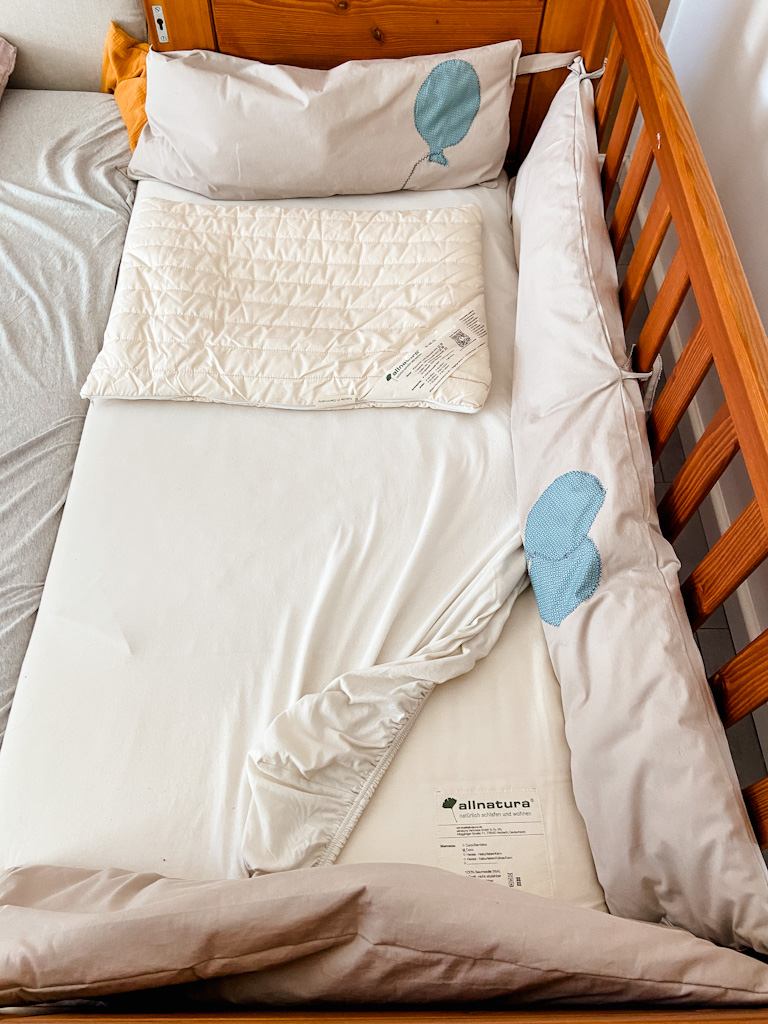 Kinderzimmer ökologisch einrichten - Babymatratze