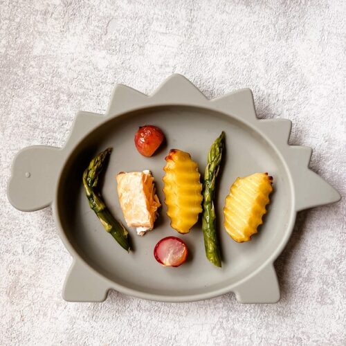 Kartoffelsalat fürs Baby angerichtet