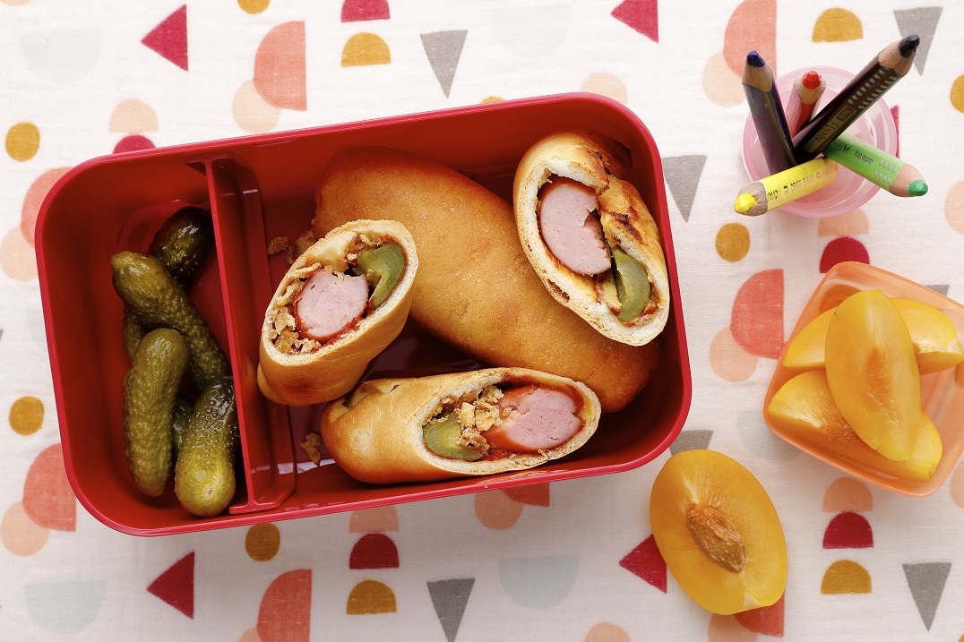 Brotdosen Ideen Mini Hotdogs